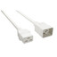 Heavy Duty Server Power Extension Cord, White, C20 to C19, 12AWG/3C, 20 Amp, 10 foot - Part Number: 10W3-41210WH