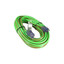 Indoor / Outdoor Power Extension Cord, SJTW 12 AWG * 3C / 15 Amp, ETL, Green w/red stripe, 50 ft, UL - Part Number: 10W4-60550