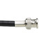 BNC RG6 Coaxial Cable, Black, BNC Male, UL rated, 6 foot - Part Number: 10X4-02106
