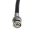 BNC RG6 Coaxial Cable, Black, BNC Male, UL rated, 3 foot - Part Number: 10X4-02103