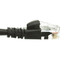 Cat5e Black Copper Ethernet Patch Cable, Snagless/Molded Boot, POE Compliant, 5 foot - Part Number: 10X6-02205