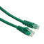 Cat5e Green Copper Ethernet Patch Cable, Snagless/Molded Boot, POE Compliant, 1.5 foot - Part Number: 10X6-05101.5