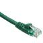 Cat5e Green Copper Ethernet Patch Cable, Snagless/Molded Boot, POE Compliant, 6 foot - Part Number: 10X6-05106