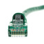 Cat5e Green Copper Ethernet Patch Cable, Snagless/Molded Boot, POE Compliant, 100 foot - Part Number: 10X6-051HD