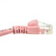 Cat5e Pink Ethernet Patch Cable, Snagless/Molded Boot, 25 foot - Part Number: 10X6-07225