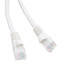 Cat5e White Copper Ethernet Patch Cable, Snagless/Molded Boot, POE Compliant, 1.5 foot - Part Number: 10X6-09101.5