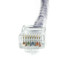 Cat5e Purple Copper Ethernet Patch Cable, Bootless, POE Compliant, 3 foot - Part Number: 10X6-14103