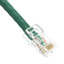 Cat5e Green Ethernet Patch Cable, Bootless, 2 foot - Part Number: 10X6-15102