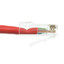 Cat5e Red Copper Ethernet Patch Cable, Bootless, POE Compliant, 50 foot - Part Number: 10X6-17150