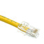 Cat5e Yellow Copper Ethernet Patch Cable, Bootless, POE Compliant, 100 foot - Part Number: 10X6-181HD