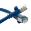 Shielded Cat5e Blue Copper Ethernet Cable, Snagless/Molded Boot, POE Compliant, 14 foot - Part Number: 10X6-56114