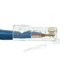 Cat6 Blue Copper Ethernet Patch Cable, Bootless, POE Compliant, 100 foot - Part Number: 10X8-161HD