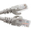 Cat6 Gray Copper Ethernet Patch Cable, Finger Boot, POE Compliant, 10 foot - Part Number: 10X8-22110
