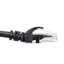 Cat6 Black Copper Ethernet Patch Cable, Finger Boot, POE Compliant, 3 foot - Part Number: 10X8-22203