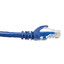 Cat6 Blue Copper Ethernet Patch Cable, Finger Boot, POE Compliant, 2 foot - Part Number: 10X8-26102