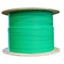 Bulk Shielded Cat6 Green Ethernet Cable, Solid, Spool, 1000 foot - Part Number: 10X8-551NH