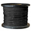 Bulk Slim Cat6 Black Ethernet Cable, 28AWG Stranded Copper, UTP, Spool, 1000 foot - Part Number: 10X8-822MH