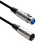 XLR Audio Extension Cable, balanced, XLR Male to XLR Female, 15 foot - Part Number: 10XR-01215
