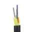 6 Fiber Indoor/Outdoor Fiber Optic Cable, Multimode 50/125 OM3, Corning, Plenum Rated, Black, Spool, 1000ft - Part Number: 11F3-306NH