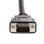 Plenum SVGA Cable, Black, HD15 Male, Coaxial Construction, Shielded, 35 foot - Part Number: 11H1-20135