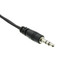 Plenum SVGA Cable w/ Audio, Black, HD15 Male + 3.5mm Male, Coaxial Construction, Shielded, 50 foot - Part Number: 11H1-29150