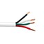 Plenum Security Cable, White, 18/4 (18 AWG 4 Conductor), Stranded, CMP, Spool, 500 foot - Part Number: 11K5-04912MF