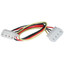 4 Pin Molex Extension Cable, 5.25 inch Male to 5.25 inch Female, 12 inch - Part Number: 11W3-04212