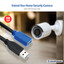 USB 3.0 Active Extension Cable, Type A Male / Type A Female, CMR, 50 Feet, Black - Part Number: 12U3-02150