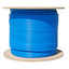 Plenum Cat6a Blue Copper Ethernet Cable, 10 Gigabit Solid, CMP, UTP, POE Compliant, 500Mhz, 23 AWG, Spool, 1000 foot - Part Number: 14X6-061NH