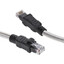 Armored Cat6a Copper Ethernet Cable, Anti-Rodent, 10 Gigabit, 24AWG, POE Compliant, 500MHz, 5 foot - Part Number: 13X6-60105