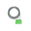 6 Strand Fiber Pigtail, 9/125 Singlemode(Green Boot), SC/APC, 3 meter - Part Number: 15F1-00206