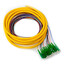 12 Strand fiber distribution pigtail, 9/125 Singlemode(Green Boot), LC/APC 3 meters - Part Number: 15F2-02212