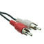 3.5mm Stereo to RCA Audio Cable, 3.5mm Stereo Male to Dual RCA Male (Right and Left), 12 foot - Part Number: 2RCA-STE-12