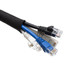 1/2-inch Diameter Split Woven Cable Management Wrap, 15-foot - Part Number: 30BR-20215