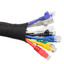 3/4-inch Diameter Split Woven Cable Management Wrap, 15-foot - Part Number: 30BR-20315