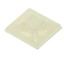Adhesive Surface Mount with Cable Tie Pass Through, 7/8 inch Square, 100 Pieces - Part Number: 30CV-14100