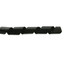 6 foot Spiral Cable Wrap, Black, Diameter: 12mm - 35mm, Cable Management Wraps - Part Number: 30CW-22206