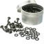 10-32 Rack Screws with Washers, 100 Pieces - Part Number: 30D1-042HD