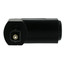 Toslink Adapter, Right Angle, Digital Optical, 360 degree rotation on male end - Part Number: 30F2-73200