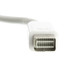 Mini-DVI to VGA Adapter Cable, Mini-DVI Male to HD15 Female, 6 inch - Part Number: 30H1-55000