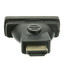 DVI to HDMI Adapter, DVI Female to/from HDMI Male - Part Number: 30HD-00300