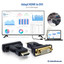 DVI to HDMI Adapter, DVI Female to/from HDMI Male - Part Number: 30HD-00300