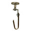 3/4 inch Magnetic J-Hook rated to 17 lb, Top Mounted, 360 Degree Rotation, UL Listed, 10 Pieces/Bag - Part Number: 30MA-01101
