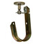 2 inch Magnetic J-Hook rated to 17 lb, Top Mounted, 360 Degree Rotation, UL Listed, 10 Pieces/Bag - Part Number: 30MA-01103