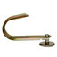 2 inch Magnetic J-Hook rated to 17 lbs, Side Mounted, UL Listed, 25 Pieces/Bag - Part Number: 30MA-01203