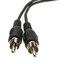 RCA Splitter / Adapter, RCA Female to Dual RCA Male, 6 inch - Part Number: 30R1-03260