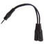 3.5mm Stereo Y Cable, 3.5mm Stereo Male to Dual 3.5mm Stereo Female, 6 inch - Part Number: 30S1-35360