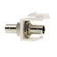 ST/ST Simplex Keystone Adapter with Metal Housing, Fiber Optic Coupler, White - Part Number: 30ST-ST400