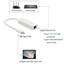 USB-C 3.1 to Gigabit (10/100/1000Mbps) Ethernet Adapter, white - Part Number: 30U3-30010