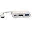 USB-C 3.1, 3-in-1 Mini Dock, 4k HDMI @ 30Hz, USB 3.0 Type-A, & USB-C Charge Port - Part Number: 30U3-33000